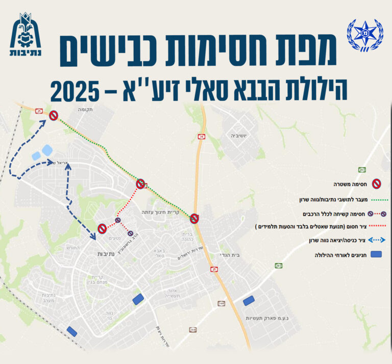 הילולת הבבא סאלי בנתיבות כל הפרטים על האירוע והסדרי התנועה