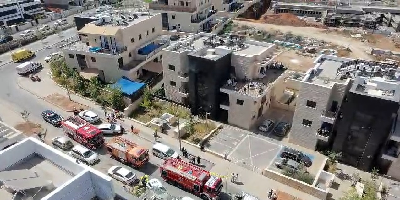 שריפה בנווה 5שרון נתיבות