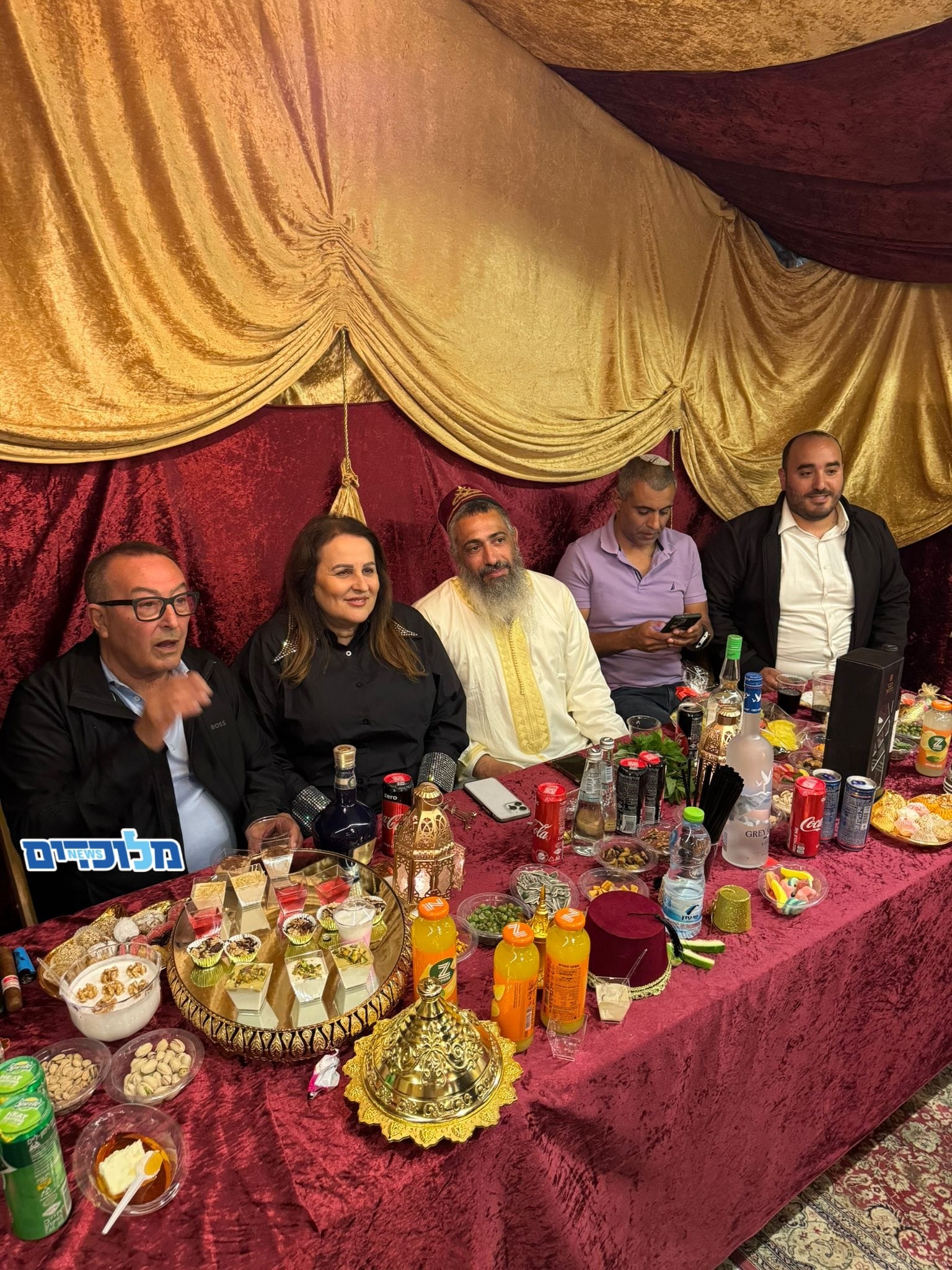 מימונה חגיגית בנתיבות: שי עמר אירח, ראש העיר יחיאל זוהר וח״כ קטי שטרית