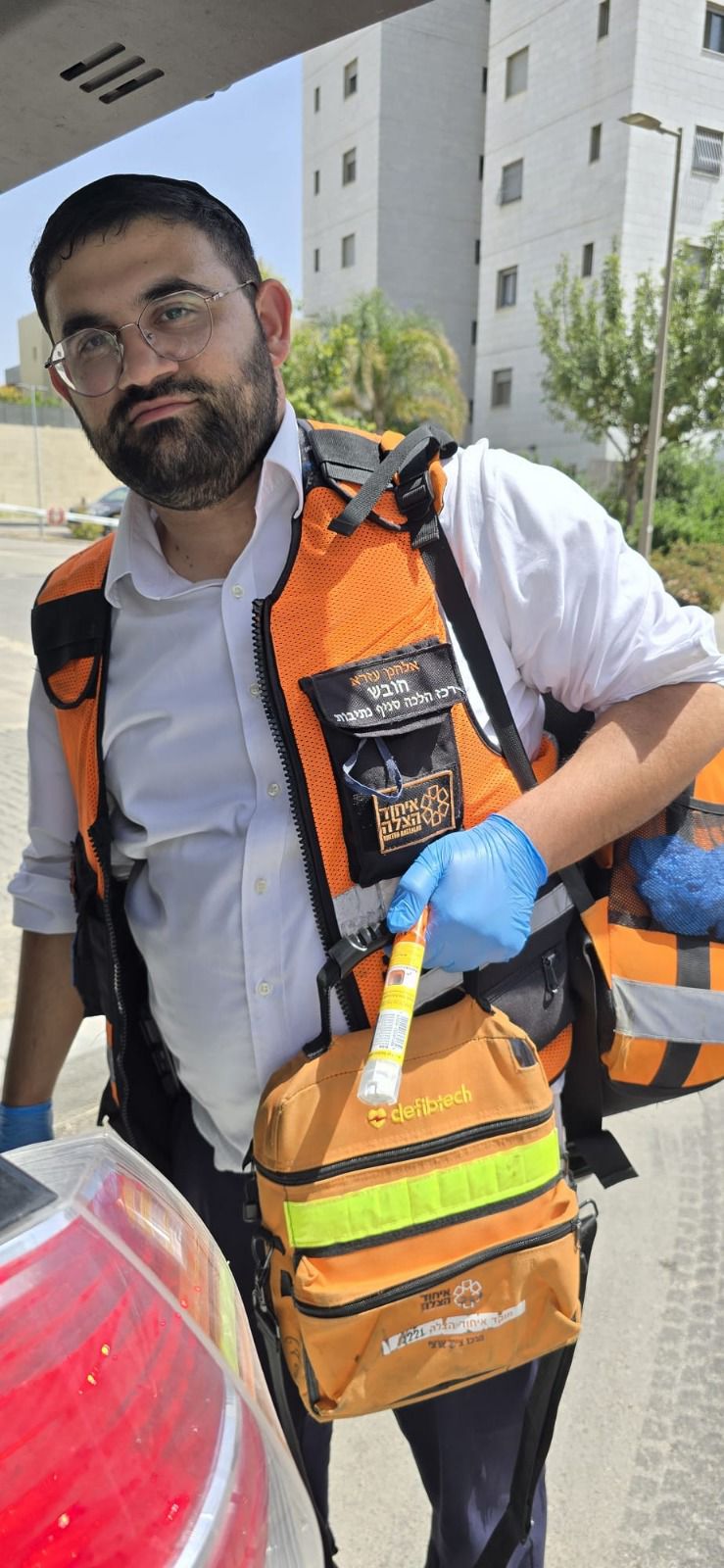 נתיבות: חובש איחוד הצלה הציל את חייה של כבת 21