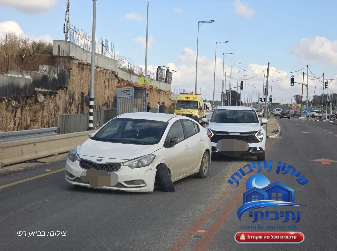 תאונת דרכים בצומת כביש 25 – 11 הנקודות.