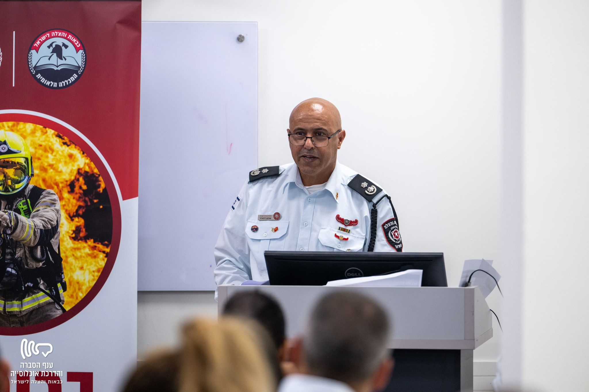 מפקד תחנת הכיבוי בנתיבות חגג 58: ״סמל למקצועיות ומסירות