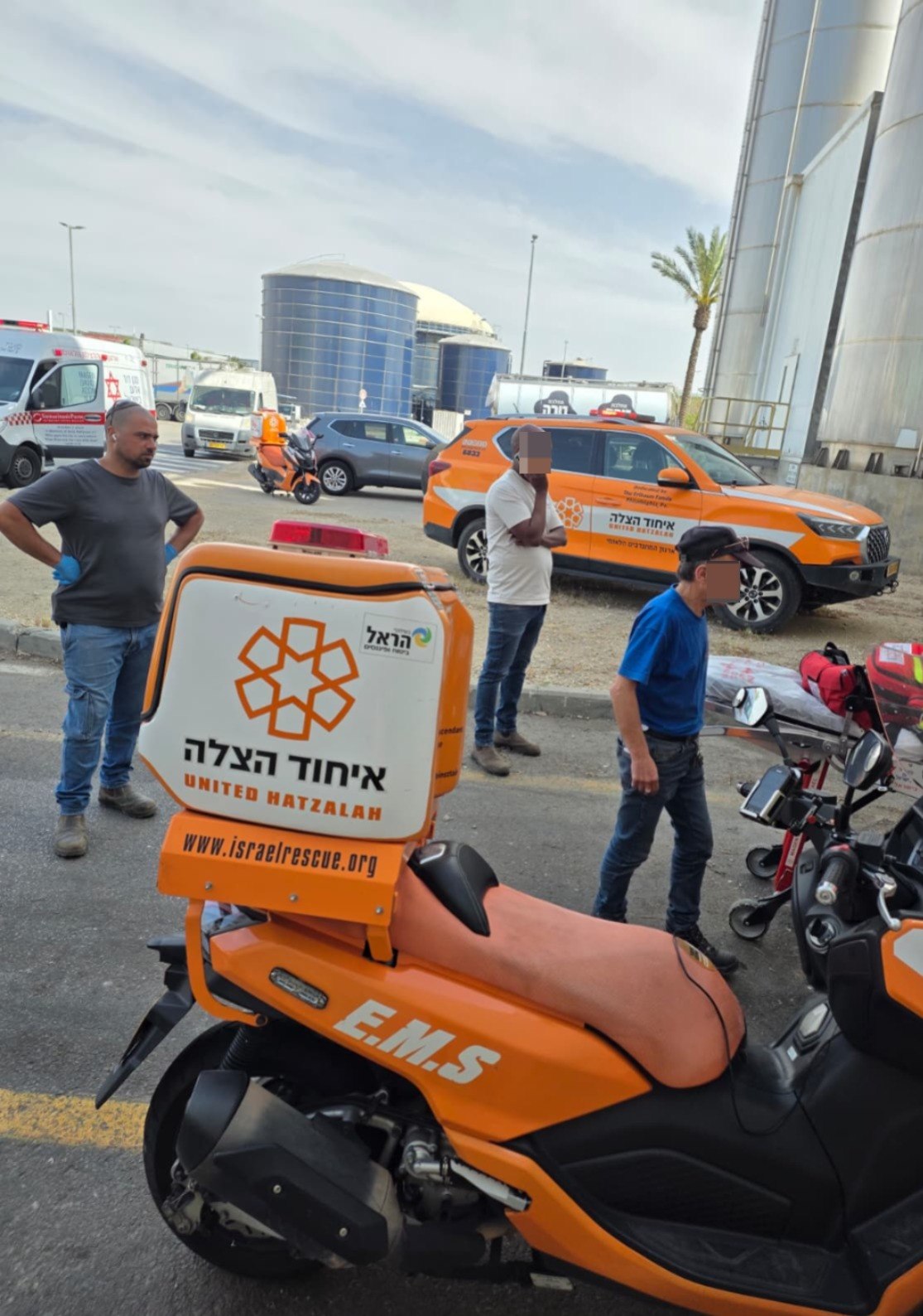 נתיבות: פועל נפל מגובה בחצר מפעל – מצבו בינוני