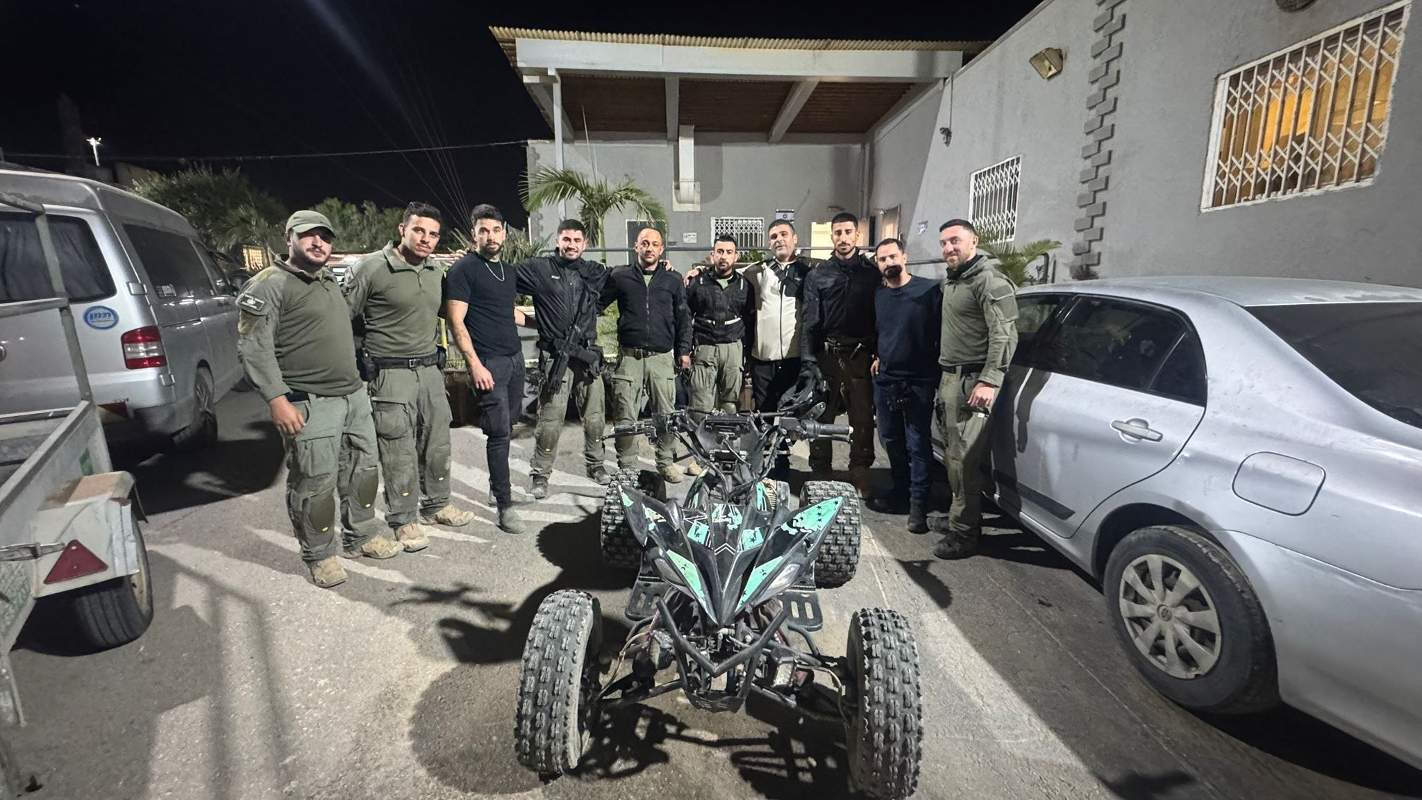 הטרקטורון שנגנב ממושב מבועים אותר בפעילות משטרתית יזומה והוחזר לבעליו