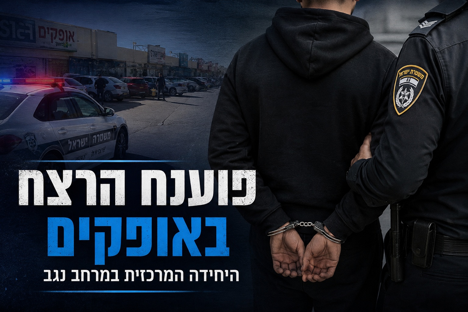 פוענח הרצח באופקים בחודש שעבר