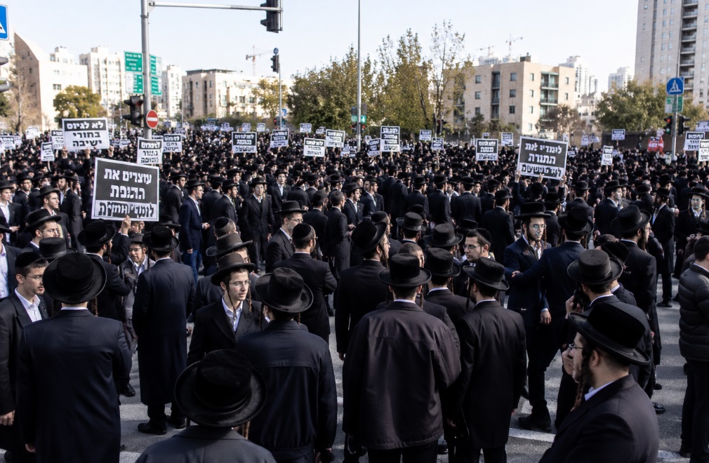 דיווח: הפגנה חרדית צפויה היום באזור נתיבות במסגרת מחאה ארצית