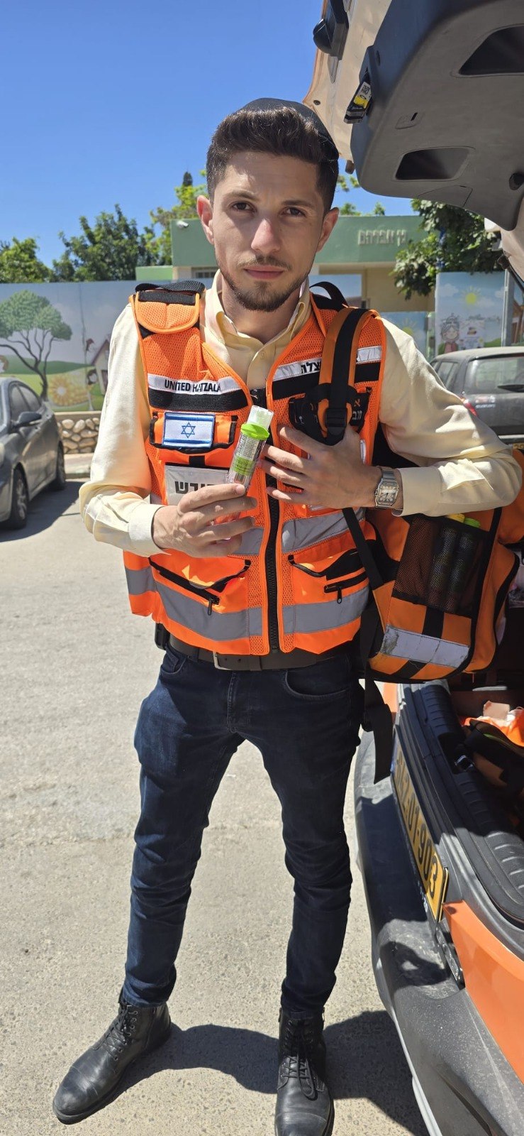 נתיבות: חובש איחוד הצלה הציל את חייו של ילד כבן 3