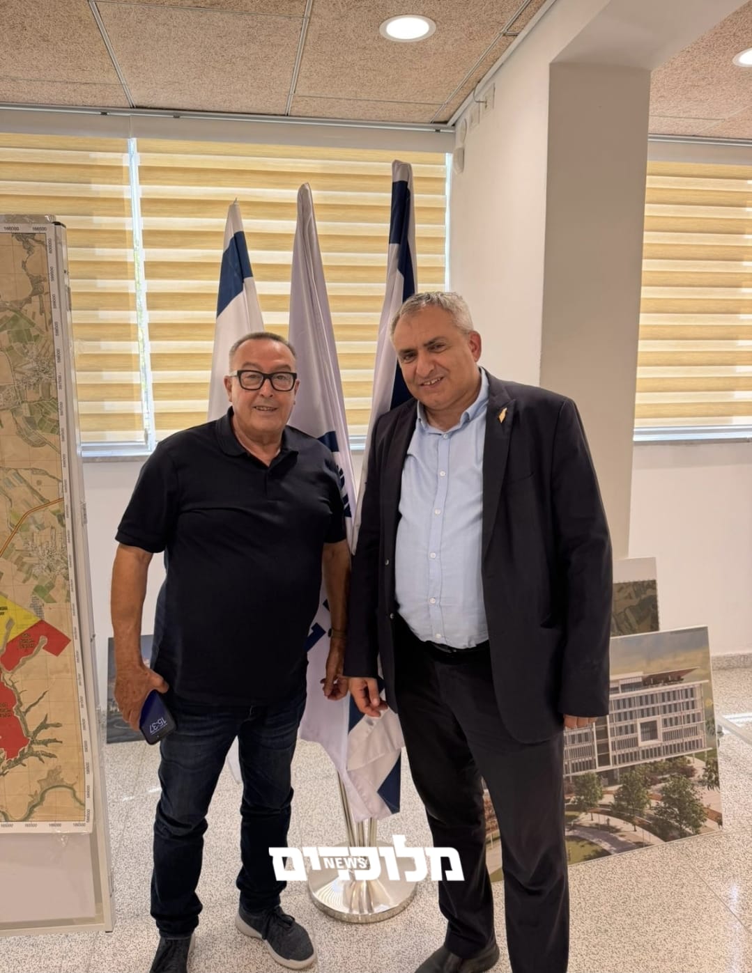 השר זאב אלקין נפגש אתמול עם ר"ע נתיבות יחיאל זוהר.