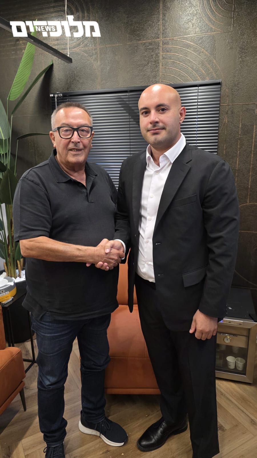 יחיאל זוהר מביע תמיכה בנתנאל אוחיון בהתמודדות בליכוד