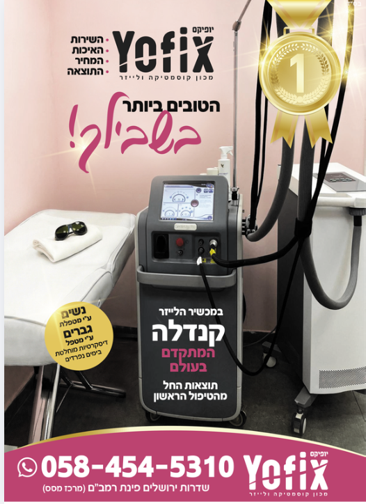 Yofix קוסמטיקה ולייזר בנתיבות