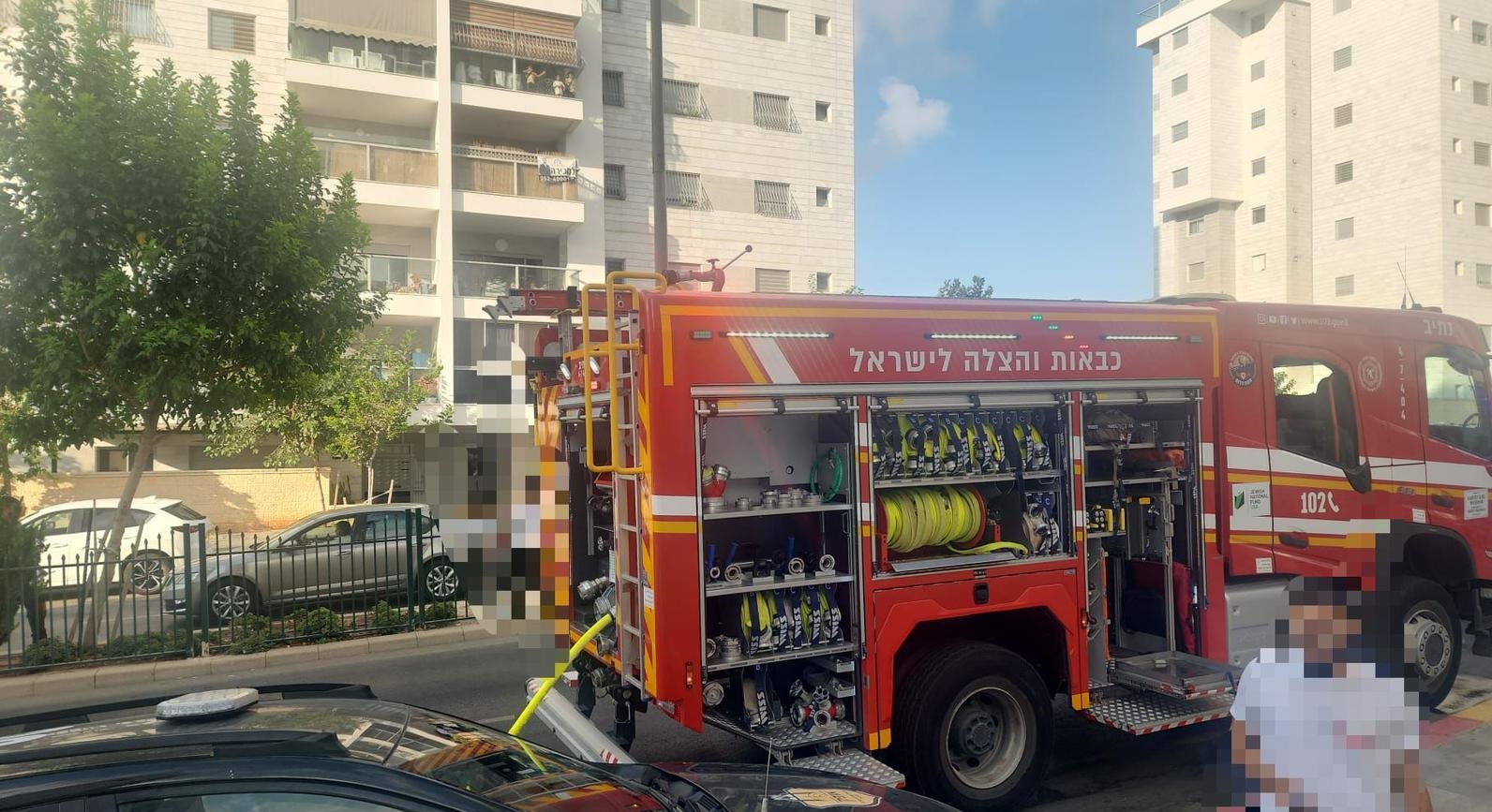 שריפה פרצה בדירה בשכונת נווה שרון בנתיבות – אין נפגעים